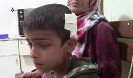 عشرات الجرحى جراء غارات جوية على مدينة #الرستن بريف #حمص الشمالي