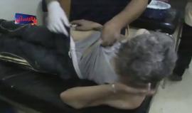 #سوريا: جرحى جراء القصف الجوي على مدينة #الرستن في #حمص