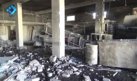 طائرات روسيا تدمر الفرن الآلي في مدينة #عندان بريف #حلب الشمالي 
وكالة ثقة