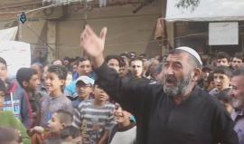 ريف دمشق- سقبا : مظاهرة طالبت بتشكيل جيش الإنقاذ الوطني وإسقاط النظام