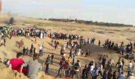 مباشر من مخيم العودة شرق الوسطي