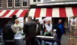 بث مباشر للوقفة التضامنية مع الاسرى الفلسطينيين من العاصمة الهولندية امستردام