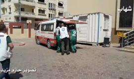 #فيديو اصابة شاب برصاص الاحتلال في القدم شرق البريج على حدود وسط قطاع غزة