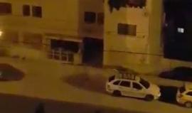 جانب من اقتحام قوات الاحتلال مدينة نابلس في الضفة الغربية فجر اليوم