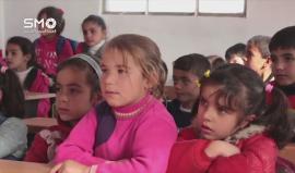 #سوريا  ..جولة داخل احد مدارس أبناء الشهداء والمعتقلين في مدينة الحراك بريف درعا الشرقي