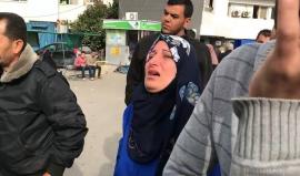 #شاهد مأساة عمال نظافة بمستشفيات غزة خلال اعتصامهم اليوم للمطالبة بحقوقهم 
تصوير مجدي فتحي