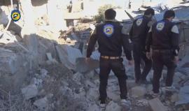 دمار جراء الغارات الجوية على قرية ديرفول بريف #حمص الشمالي