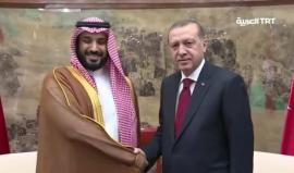 لقاء الرئيس التركي أردوغان ولي ولي العهد السعودي الأميرمحمد بن سلمان
