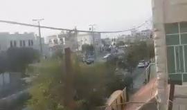 اندلاع مواجهات مع الاحتلال في بلدة دير دبوان شرقي رام الله صباح اليوم