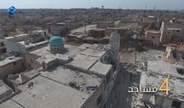 تصوير جوي لوكالة "ثقة" يظهر الدمار في حي الليرمون شمال #حلب