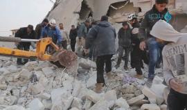 #شاهد حجم الدمار والمجزرة الذي خلفتها الغارات الروسية على مدينة الأتارب في ريف #حلب الغربي . 

 تصوير أحمد الأحمد