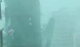 #فيديو اعصار مانكوت شديد الخطورة يضرب "هنج كونج" والسواحل الصينية