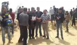 الان بدء مؤتمر كتلة الصحفي الفلسطيني من داخل مخيم العودة شرق جباليا شمال القطاع 
#بث||محمد حازم المصري