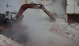 ثمانية شهداء بينهم 5 أطفال بقصف للطيران الروسي لمدينة ادلب