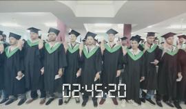 #شاهد..اليوم الأول لاحتفالات التخرج في الكلية الجامعية للعلوم التطبيقية .. فوج 18.. #فوج_الإبداع