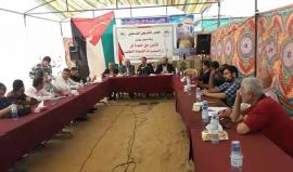 #مباشر ورشة عمل بعنوان (قانون حق العودة في ظل #مسيرة_العودة_الكبرى 
بث/ عبد الرحمن الربعي