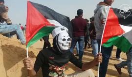 #فيديو لأحد المتظاهرين شرق رفح جنوب قطاع غزة 

تصوير: ابراهيم معراج