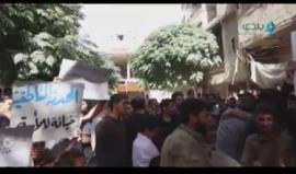 تقرير مصور على قناة #الأورينت يستعرض الأحداث الأخيرة في الغوطة الشرقية،  والخطر المحدق بها بعد اقتراب قوات الأسد وحصارها الخانق حتى وصولها لبلدة الريحان، وبناءً عليه فإن بعض الفعاليات ومنها تنسيقية مدينة دوما أطلقت إنذاراً أخيراً للفصائل العسكرية بضرورة ا