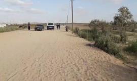 جولة ميدانية داخل مخيم العودة شرق مدينة غزة