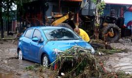 #شاهد جانب من الدمار الذي تسببت به الفيضانات العارمة التي اجتاحت شمال الصين مؤخرا