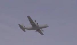 #شاهد جيش الاحتلال يعلن تطوير طائرة النقل Hercules C-130J الجديدة لتصبح قادرة على حمل نظام مضاد للصواريخ كما يجري ذات الأمر لـ طائرة C-130J