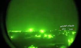 #فيديو الدفاعات الجوية السورية تعترض صواريخ اسرائيلية في سماء دمش فجر اليوم