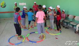 شاهد: انطلاق مخيمات #راجع_لبلادي في منطقة التفاح شرق غزة