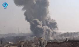 نسف مواقع قوات الأسد بعربة مفخخة على جبهة جمعية الزهراء غربي #حلب
تصوير: وكالة ثقة