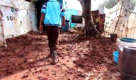 لقطات من مخيم الزوف للنازحين قرب جسر الشغور بريف إدلب