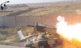 #شاهد الجيش العراقي يقصف الفلوجة براجمة صواريخ