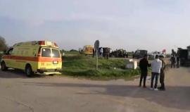 فيديو من مكان التفجير .. 

اصابة عدد من جنود الاحتلال جراء انفجار عبوة ناسفة في قوة اسرائيلية على حدود خانيونس جنوب قطاع غزة