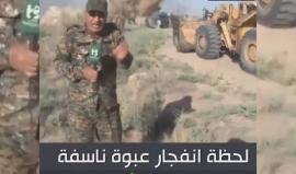 #شاهد لحظة انفجار عبوة ناسفة في تجمع للجيش العراقي