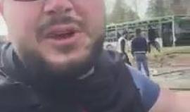 الناشط الإعلامي محمد حك يروي تفاصيل الانفجار الكبير الذي وقع غربي #حلب وأسفر عن وقوع العشرات بين قتلى وجرحى