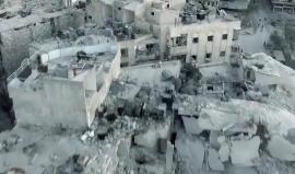 #شاهد كيف أصبح حي الشعار شرقي حلب بفعل القصف الجوي ! 

تصوير: حسن قطان