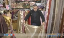 ما علاقة "الاسمنت" بتراجع تجارة القماش في غزة ؟
تقرير: صالح الناطور