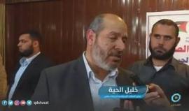 عضو المكتب السياسي لحركة حماس خليل الحية متحدثاً عن علاقة الحركة بدول الإقليم
