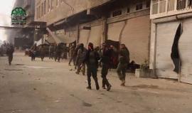 #شاهد تجدد الاشتباكات بين الثوار وقوات النظام قرب "البانوراما" و طريق العدوي و طريق فارس الخوري في دمشق