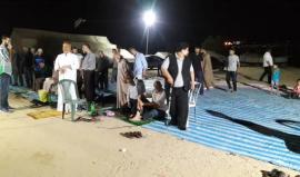 #مباشر إقامة صلاة العشاء والتراويح في مخيم العودة شرق المحافظة الوسطى