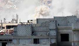 قوات النظام السوري تواصل قصف أحياء شرق #دمشق