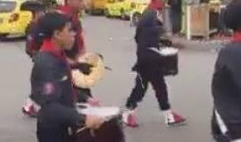 #شاهد عرض لفتية الكشافة في الخليل صباح اليوم في ذكرى #المولد_النبوي_الشريف