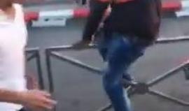 انتشار جنود الاحتلال في باب العامود بالقدس المحتلة بعد إعدام فتاة فلسطينية