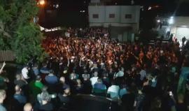 تشييع جثامين شهداء عملية الأقصى بعد تسليمهم من قبل الاحتلال في مدينة أم الفحم بالداخل المحتل