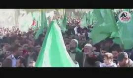 فيديو لاحتفال حركة حماس بذكرى انطلاقتها الـ 29 شمال قطاع غزة