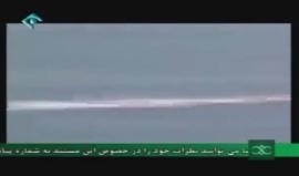 #شاهد إيران تختبر "طوربيد فائق السرعة" في مضيق هرمز