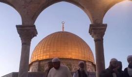 #مباشر : اذان المغرب من المسجد الأقصى المبارك