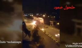#شاهد نصب كمين لدورية اسرائيلية في بلدة حلحول بالخليل ومهاجمتها بقنابل المولوتوف