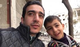 حوار بين مسؤول في الدفاع المدني السوري وطفل في #الغوطة_الشرقية