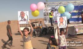 #شاهد
إطلاق بالونات تحمل صور الشهداء في #جمعة_الوفاء_للجرحى وسط القطاع