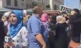 #شاهد  .. مسيرة في بيت لحم تضامنا مع الأسرى المضربين عن الطعام داخل سجون الاحتلال.