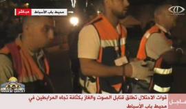 #عاجدل| قوات الاحتلال تقمع المرابطين والمصلين عند باب الأسباط